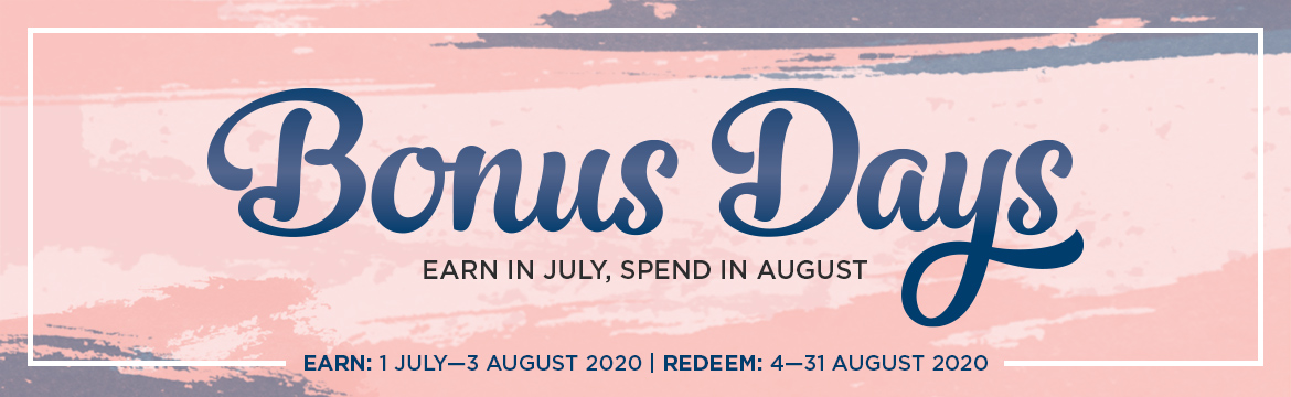 2020 Bonus Days