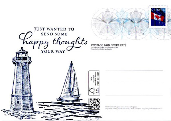 Canada Post Postcard