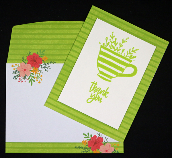 Tea Boutique Cards & Envelopes 